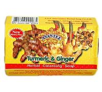 Asantee Tumeric & Ginger with Honey Soap bar:2 Bars.(Honest Succeed)