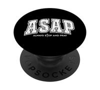 ASAP Always Stop And Pray - Christian Religious Faith Prayer PopSockets Adhesive PopGrip