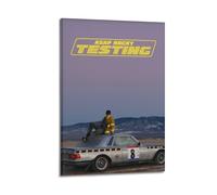 Asap Posters Rocky Testing Album Poster Canvas Decorative Painting Modern Aesthetic Decorative Painting Bedroom Living Room Art Poster 08x12inch(20x30cm) Frame-style-8