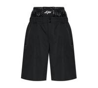 Asap Rocky Logo Print Shorts, male, Moncler, Bermudas, Black, S, Shorts S