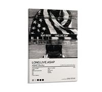 ASAP Rocky - Long Live ASAP - Album Art Poster - Home Decor - Wall Art - Tracklist - Unframed Poster Decorative Painting Canvas Wall Posters And Art Picture Print Modern Family Bedroom Decor Posters 1