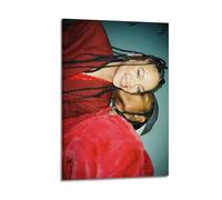 ASAP Rocky & Rihanna XOXO Print Album Cover Signed Limited , Music Album Cover ,Pop Hip Hop Rap Singer Star Music Poster Aesthetic Canvas Wall Art for Girl And Boy Teens Dorm Decor 08x12inch(20x30cm)