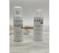 ASARIÉ Eyelash Extensions Shampoo Concentrate 100ml Lash Extensions Cleanser Concentrate Unscented Natural Foaming Shampoo DIY Wash for Lash Extensions, Salon & Home Use - 100 ml Makes 20*60ml Bottles