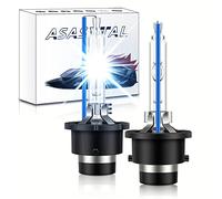 Asasytal D4S Xenon Bulbs 35W 8000K Cool Blue Whit Light Brightness Bi-Xenon Headlights Xenarc Headlight Retrofit, Upgrade HID Car Headlight Assemblies for Original Xenon Bulb Replacement, 1 Pair