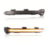 Asasytal Dynamic Turn Signal Lights Kit Compatible With Volkswagen Golf 7 Facelift Golf 7 R-line Golf 7.5 Golf Sportsvan Golf Sportsvan VW Touran L II LED Turn Signal Flashing Black Edition, 2 Lamps