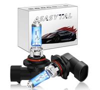 Asasytal H10 42W 12V Halogen Fog Light Bulbs Replacement Kit 5000K Warm White Light Lamp 12V Auto, 2 Pieces