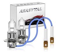 Asasytal H3 24V 70W Halogen Bulbs, 3000K Yellow Super Bright Headlight Renew, Replace for Truck/Lorry Headlight Bulb, 24V system heavy-duty vehicles, and Vehicle Spotlight Fog Light Bulb, 2 Pieces