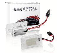 Asasytal LED Car Interior Lighting Boot Trunk Luggage Light, 12V Bright White Compatible with Ford B-Max C-Max C-MAX S-Max Cou-gar EcoSport Es-cort Figo Fie-sta Focus Fusion Mon-deo O-rion, 2 Pieces
