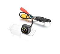 aSATAH AHD 720P/CVBS Car Rear View Fisheye Lens License Plate Camera with RCA Cable & Vehicle Camera for Buick Excelle GT/Lacrosse/Allure/Encore/Opel Mokka/Buick Envision & Backup Golden Camera