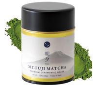 Asayu Japan 30g Premium Ceremonial Matcha Powder - Authentic Green Tea from Mount Fuji, Natural Antioxidant, Energizing