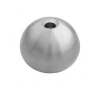 Asayu Japan Brass Incense Holder - Small Drop-Shaped Incense Stand for Ash Catcher or Tray (Silver)