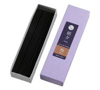 Asayu Japan Low Smoke Incense Sticks Plum Fragrance Scent Sampler for Evening Meditation, Relax or Yoga, Made in Japan Quality (ca. 40 sticks, 20g)