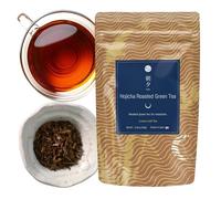 Asayu Japan Roasted Green Tea, Authentic Loose Leaf Houjicha 100g, Premium Grade Made in Japan, Low Caffeine for Relaxation & Evening Tea - Houji cha