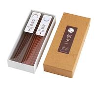 Asayu Japan Traditional Incense Sticks Buddhist Temple Scent Set - ca. 40 sticks, 20g (2x) - Made in Japan Quality 2-in-1 Incense Kit Temple Set