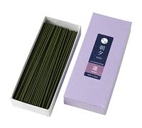 Asayu Japanese Low Smoke Incense Sticks Lotus Scent - ca. 80 sticks, 40gr - Made in Japan - Quality, Individual Pack - Perfect for Relaxation and Meditation