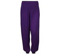 ASBAHFASHION Women's Harem Trousers ALI Baba Long Pants Baggy Hareem Leggings Plus Size 8-56 Purple