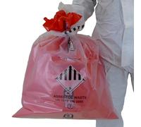 Asbestos Bags - ULTRA HEAVY DUTY - Extra Strong Asbestos Waste Bags - UN2122 UN2590 - Asbestos Sacks (20 Pack, 60 Litre (Small))