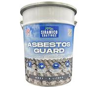 Asbestos Guard™ | Sealant Paint & Coating - Full Protection for Cladding, Gutters and Roofs (Dark Grey)