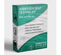 Asbestos Home Testing/Sampling Kit UK (2X Sample) Same Day Results from UKAS Accredited Laboratory -- Supplied with Industry Rated Protective Equipment - Asbestos Kits UK Ltd