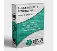 Asbestos Home Testing/Sampling Kit UK (4X Samples) Same Day Results from UKAS Accredited Laboratory - Sample Analysis/Test Only - Asbestos Kits UK Ltd