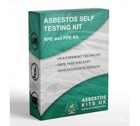 Asbestos Kits UK Ltd - 1 Sample Analysis (RPE and PPE) - Home Asbestos Sampling Kit - Free Postage and UKAS Accredited Laboratory Testing
