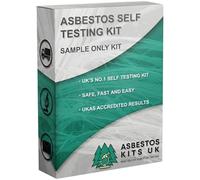 Asbestos Kits UK Ltd - 10 Sample Analysis - Home Asbestos Sampling Kit - Free Postage and UKAS Accredited Laboratory Testing