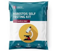 Asbestos Sample Testing Kit, UKAS Accredited Lab, Next Day Results, Free Return Postage, Certificate via Email