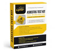 Asbestos Test Kit for Home - DIY Asbestos Sampling + NVLAP Certified Lab Analysis Included, 72-Hour Results, Prepaid Return Shipping, Easy Instructions, Test Popcorn Ceilings, Tiles, Insulation & More