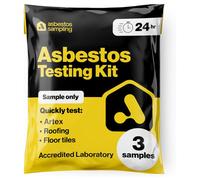 Asbestos Testing Kit (3 Sample) - Sample Only