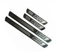 ASBHFC Car Door Sill Protector - 4 Pack for Santana Motor Aníbal/PS-10 (2002-2011), Carbon Look Anti-Scratch Kick Plates, Door Entry Scuff Guard Trim, Car Door Step Protector