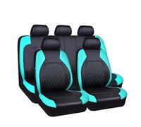 ASBHFC Car Seat Covers for VW Fox (5Z 2005-2011), Waterproof Faux Leather Seat Protectors for Front and Rear with a Non-Slip Design - Automotive Interior Accessories,5 piece set
