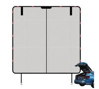 ASBHFC Car Tailgate Mosquito Net for Skoda Kodiaq (2017-2025 2026), Magnetic Car Rear Door Mesh Screen, Sunshade & Ventilation Insect Net for Camping, Travelling, Outdoor,64 * 59in(162 * 150cm)