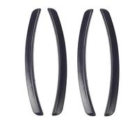 ASBHFC Car Wheel Arch Protector Strips for VW Polo (9N 6R AW 2002-2025 2026), 24cm Universal Rubber Fender Flares, Anti-Collision Wheel Eyebrow Guard, Self-Adhesive Scratch Protector,4PCS