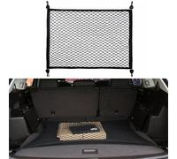 ASBHFC Heavy-Duty Boot Cargo Net for Range Rover (L322 L405 L460 2002-2025 2026), 80 * 60cm, Elastic Car Trunk Organiser Mesh for Luggage, Groceries & Tools, Includes Mounting Kit with Hooks & Screws