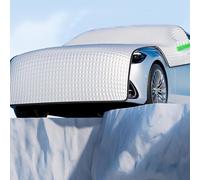 ASBHFC Thickened Half Car Cover for Mercedes-Benz B-Class (W246 W247 2005-2025 2026), Windscreen Frost Protector for Ice and Snow, All-Weather Sunshade Cover