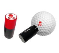 ASBRI GOLF BALL STAMPER. SKULL AND CROSSBONES