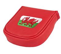 Asbri Golf Wales Patriot Red Spider Mallet Putter Headcover