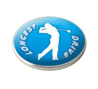 Asbri Longest Drive Golf Ball Marker, 25mm, 1 Set, 1 Piece