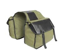 ASBVRJF Universal Motorcycle Bike Rear Tail Bags Back Pack Scooter Canvas Saddlebags Moto for Sportster for Suzuki Motorcycle Side Frame Bag