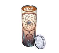 asbwuo 20oz Tumbler Native American Dream Catcher Travel Coffee Mug Insulated Stainless Steel Double Wall Tumbler for Hot & Cold Drinks Reusable Drink Cup Iced Tea Mug Gifts for Women Men