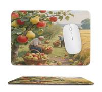asbwuo Desk Pad Protector A Fruitful Orchard Waterproof Desk Writing Pad with Anti-fray Stitching Non-Slip Rubber Bottom Computer Mouse Pad for Wireless Mouse Office and Home