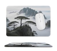 asbwuo Desk Pad Protector Sunset in The Desert Waterproof Desk Writing Pad with Anti-fray Stitching Non-Slip Rubber Bottom Computer Mouse Pad for Wireless Mouse Office and Home