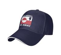 asbwuo Make America Go Away Hat Greenland is not for Sale Funny Baseball Cap Navy Blue