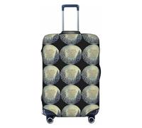 asbwuo Proverbs 3 5-6 Winter Scene Luggage Cover, Premium Washable Suitcase Protector with Secure Zipper & Buckle Closure, Fits 18-32 Inch Travel Luggagesmall