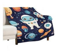 asbwuo Soft Throw Blanket for Couch, Lightweight Flannel Blanket for Sofa, Robot Style Pictures Couch Throw Bed, Warm Cozy Decorative Blankets Fall Winter Decor 60"x80"