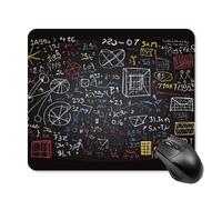 asbwuo Square Mouse Pad Waterproof Mathematics and Physics Printing Mousepad Non-Slip Mouse Pads for Desk Gaming, Office & Home Use