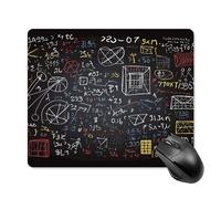 asbwuo Square Mouse Pad Waterproof Mathematics and Physics Printing Mousepad Non-Slip Mouse Pads for Desk Gaming, Office & Home Use