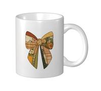 asbwuo Starfish with Floral Vintage Patterns Ceramic Cup, Elegant Coffee Mug Tee Drinkware Water Cup for Home Office 11oz