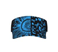 asbwuo Sunflower Child AbuseAwareness Sun Visor Hats Sport Wear Athletic Sun Visor Caps Adjustable Sun Protection Visors for Women Men