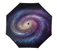 asbwuo The Spiral Galaxy Compact Umbrella Is Sturdy Yet Lightweight And Portable, Perfect for Travelers, Everyday Commuters, And Adventure Lovers.